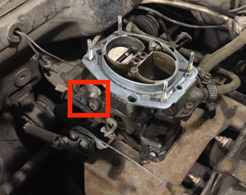 Подсос ВАЗ 2107 карбюратор