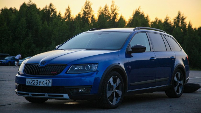Skoda octavia scout 2014