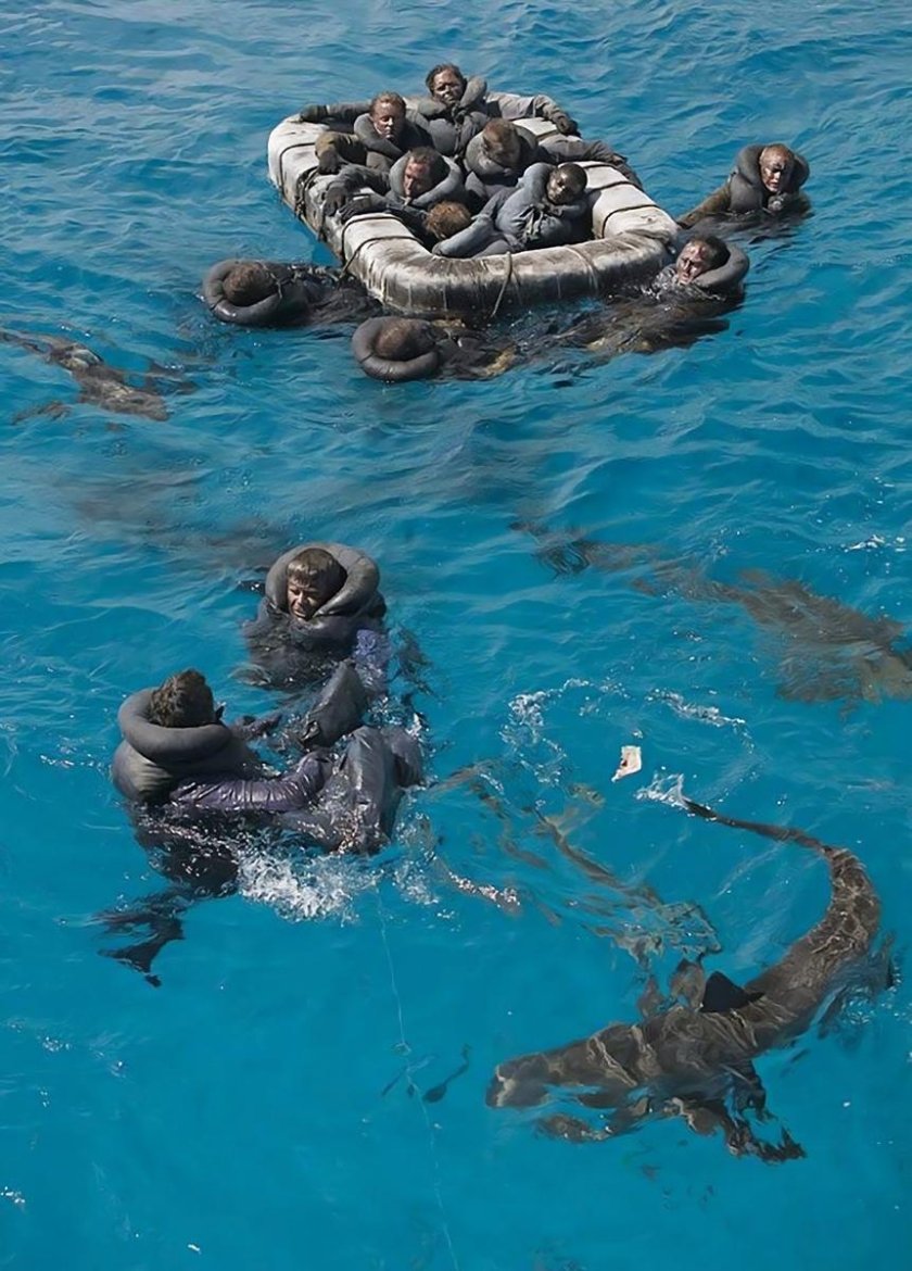 Корабль Индианаполис 1945