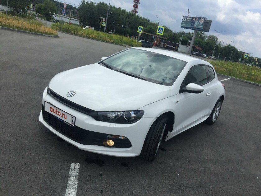 Volkswagen scirocco white