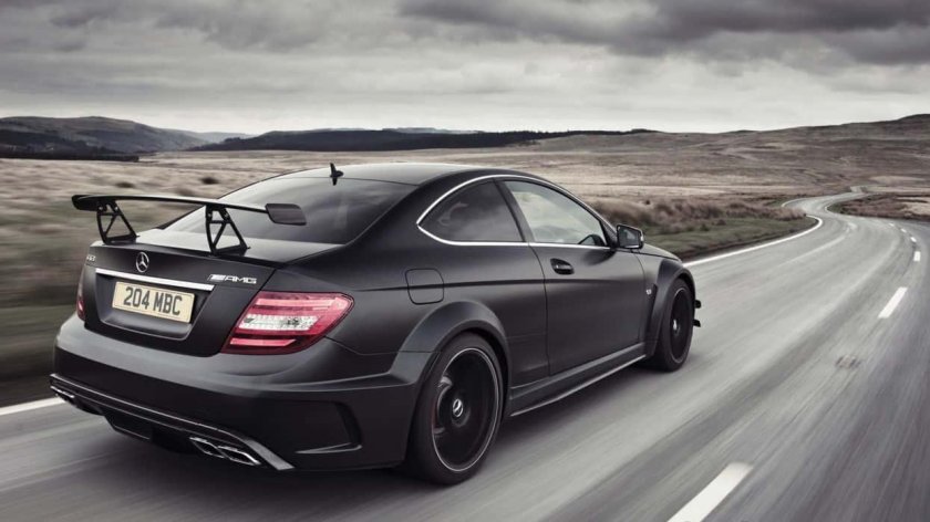 Mercedes c63 AMG Black