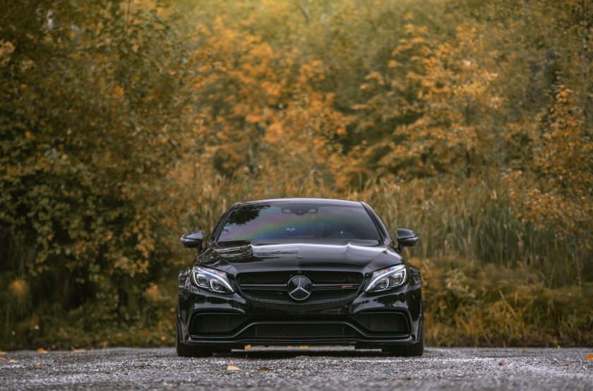 Mercedes-Benz c63 AMG w205 черный
