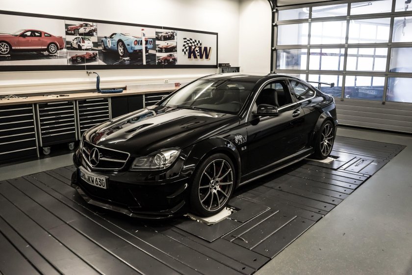 Mercedes c63 AMG черный