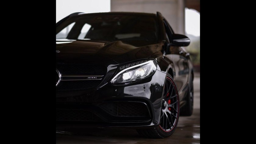 Мерседес АМГ черный