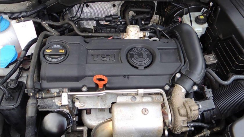 Мотор Шкода Октавия 1.4 турбо