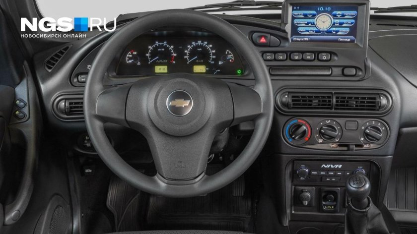 Новая Шевроле Нива салон