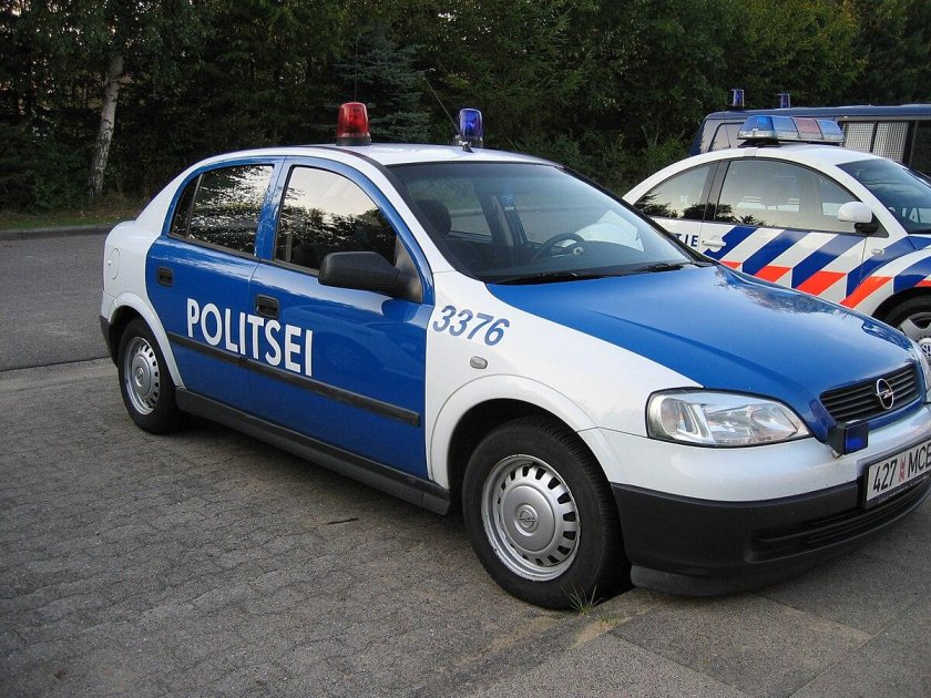 Финские полицейские машины