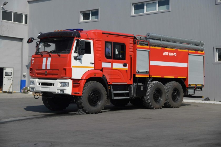 Пожарный КАМАЗ 43118 АЦ 6.0-70