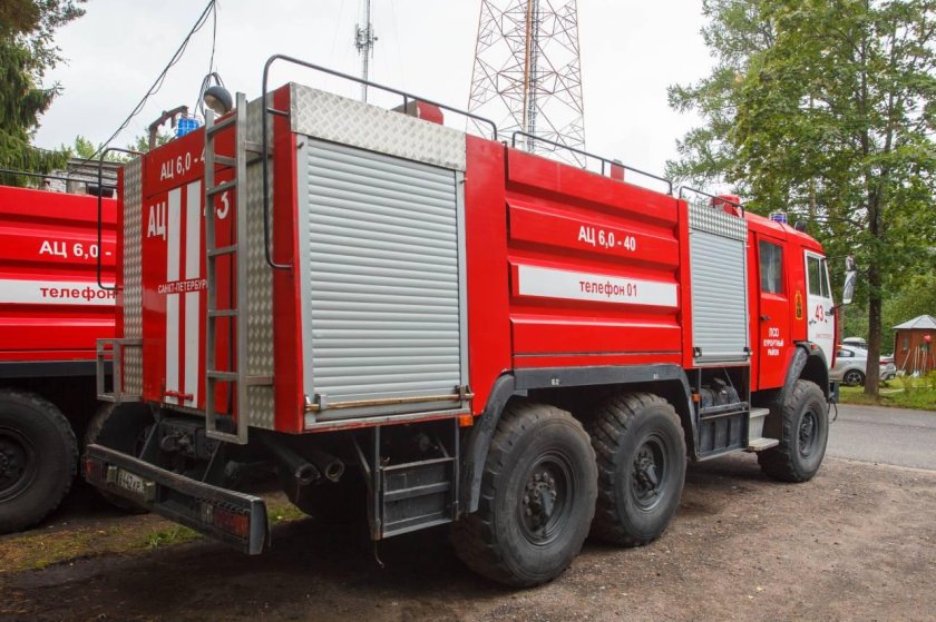 Пожарный КАМАЗ 43118 АЦ 6 40
