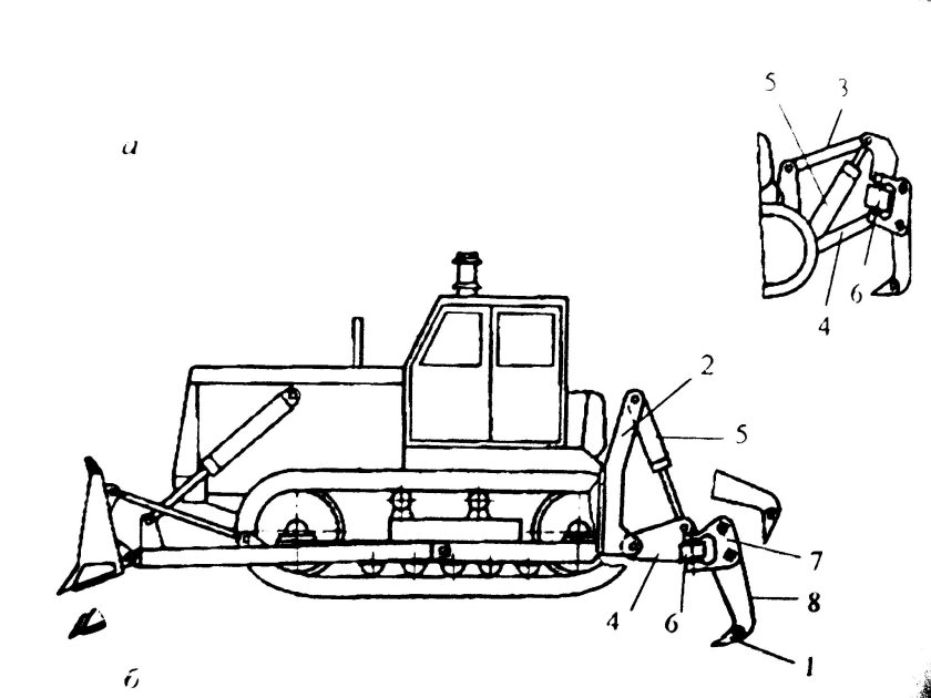 Бульдозер-рыхлитель ДЗ-116а