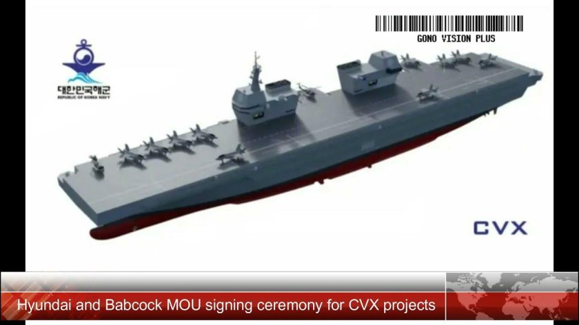 Авианосец Южной Кореи CVX