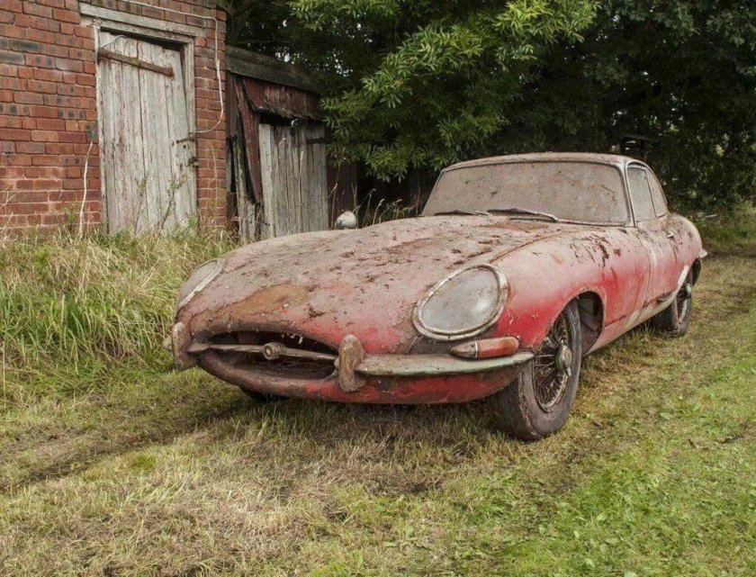 Ягуар e Type 1961 Ржавый