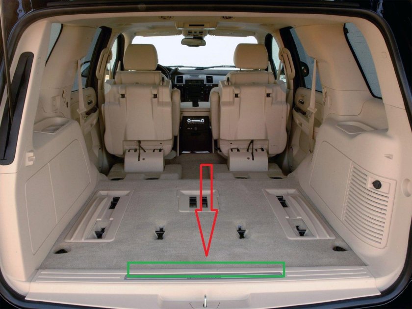 Кадиллак Эскалейд салон