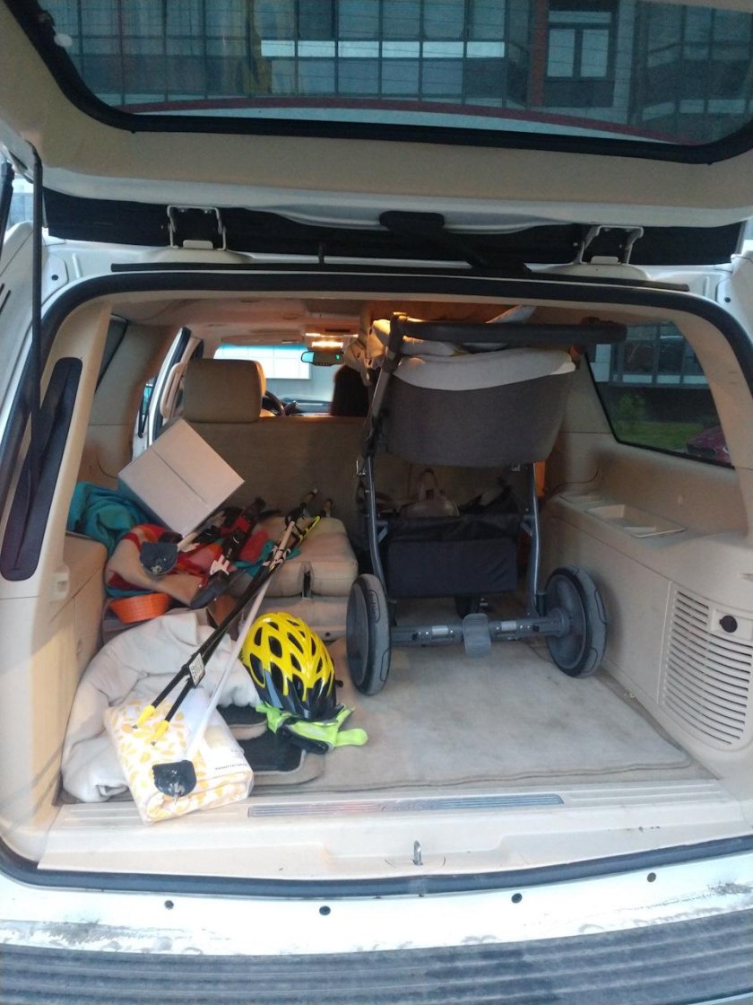 Cadillac Escalade 3 багажник