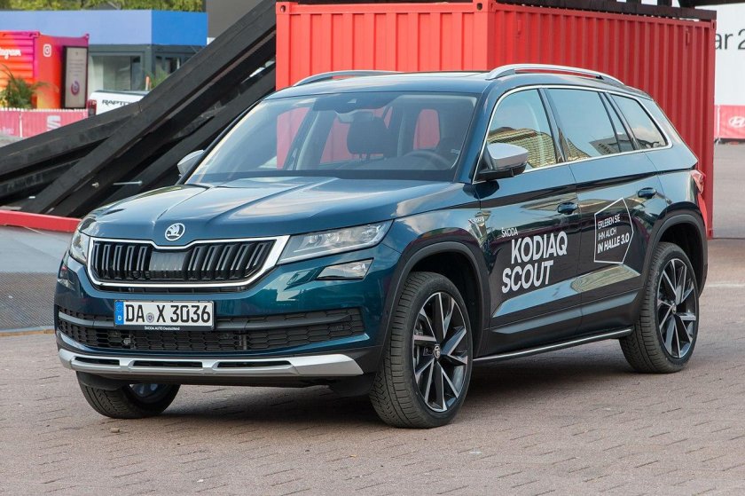 Skoda Kodiaq Gray Winter