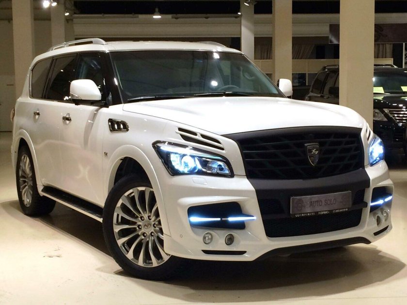 Инфинити большой джип qx80