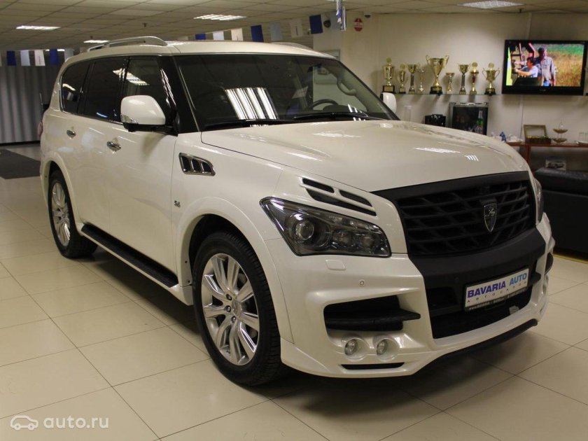 Инфинити самый большой qx80