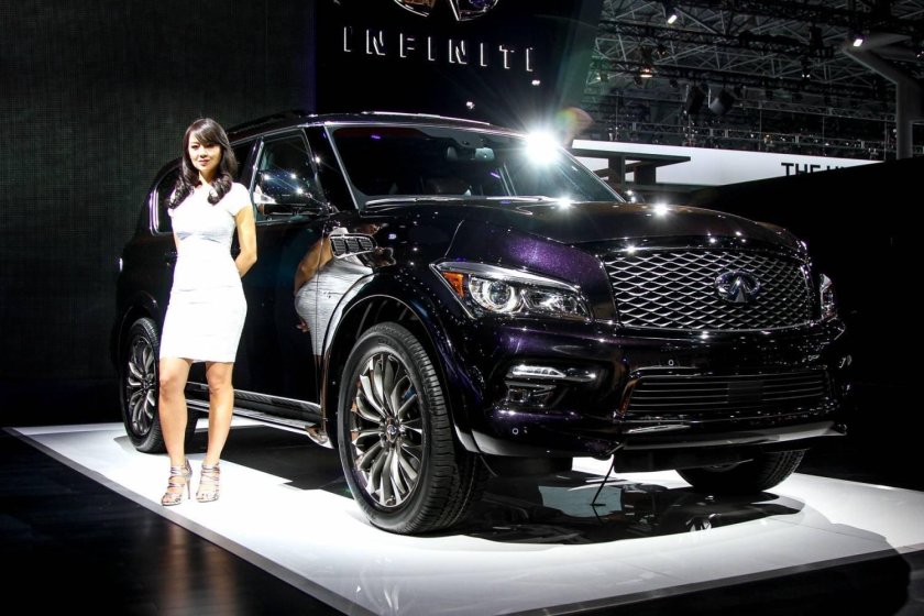 Инфинити большой джип qx80