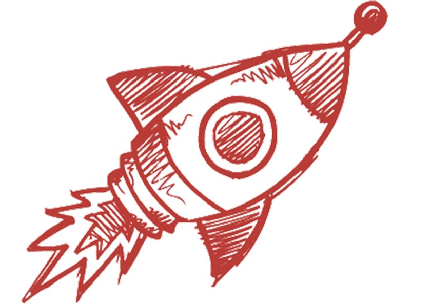 Ракета рисунок