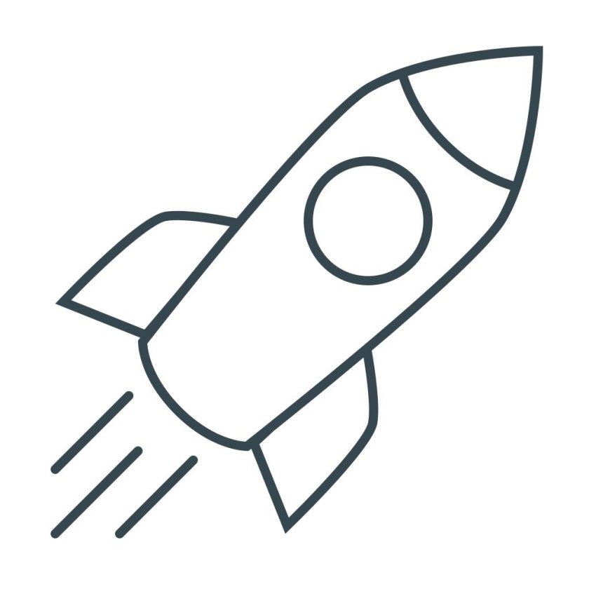 Ракета рисунок