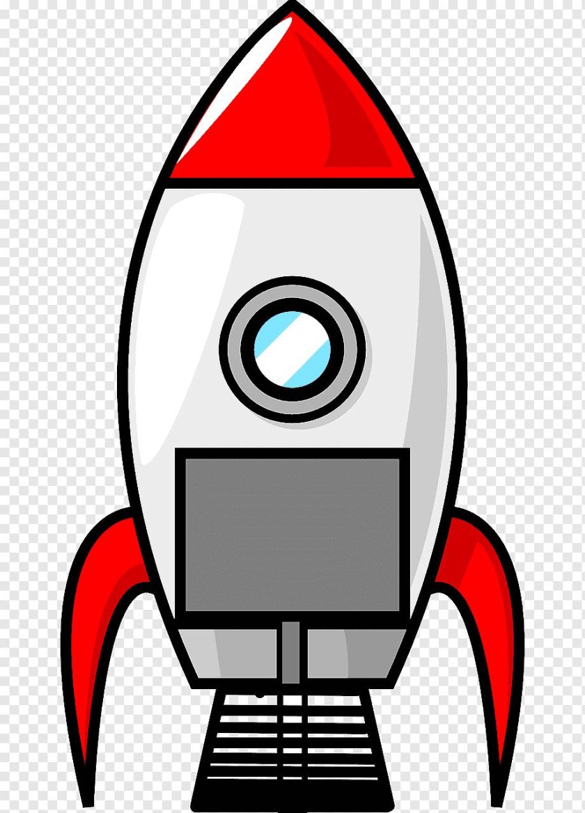 Ракета мультяшная