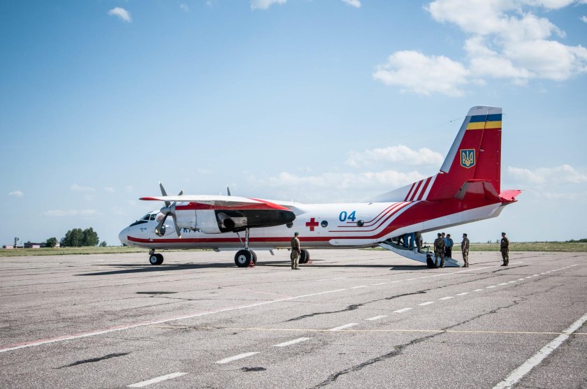 Авиация ГСЧС Украины.