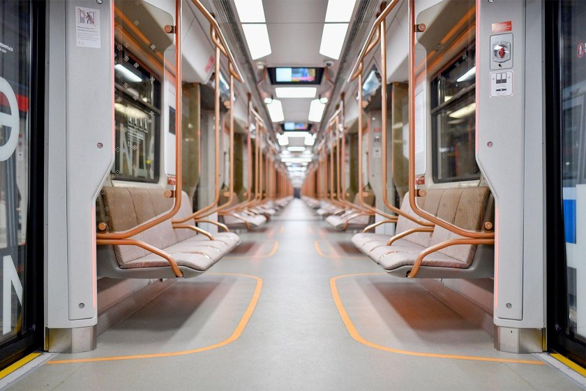 Вагон метро Москва 2020