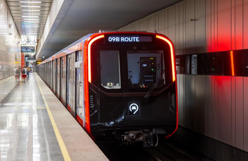 Москва вагон метро