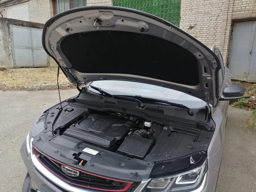 Амортизаторы капота Geely Coolray