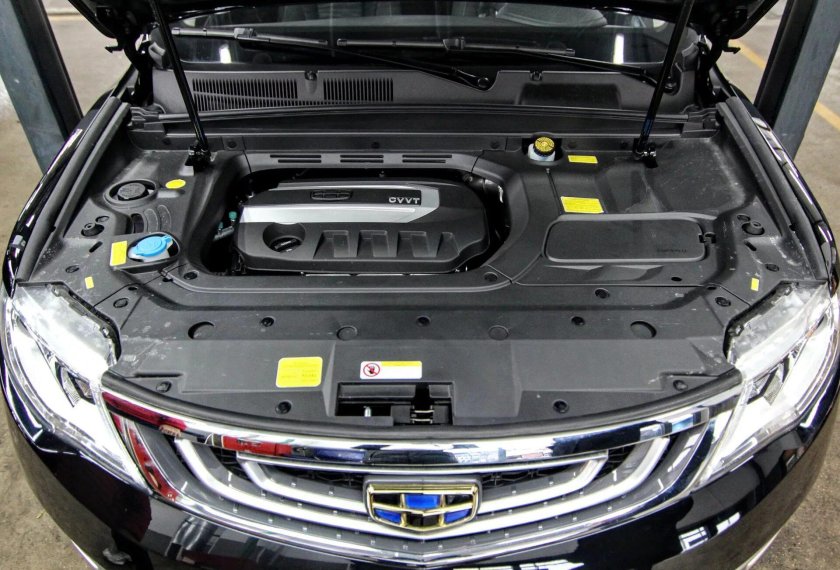 Geely Atlas 2.4 под капотом