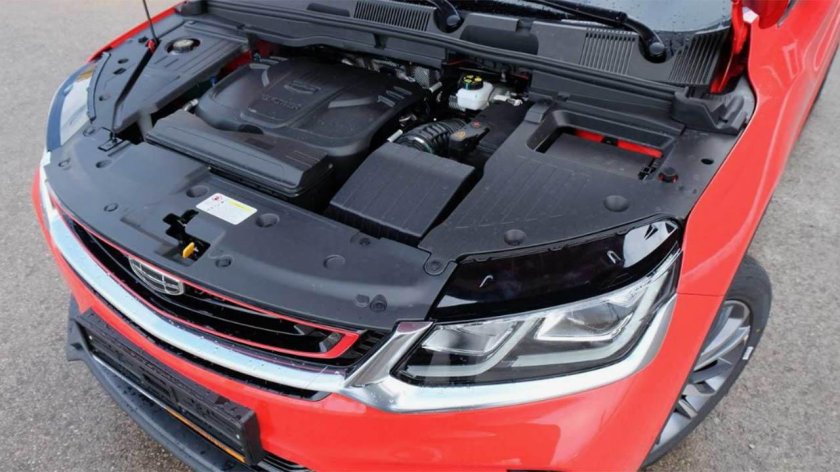 Coolray Geely 3 цилиндра