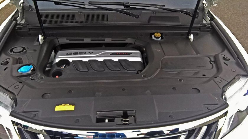 Geely Atlas 2.4 под капотом