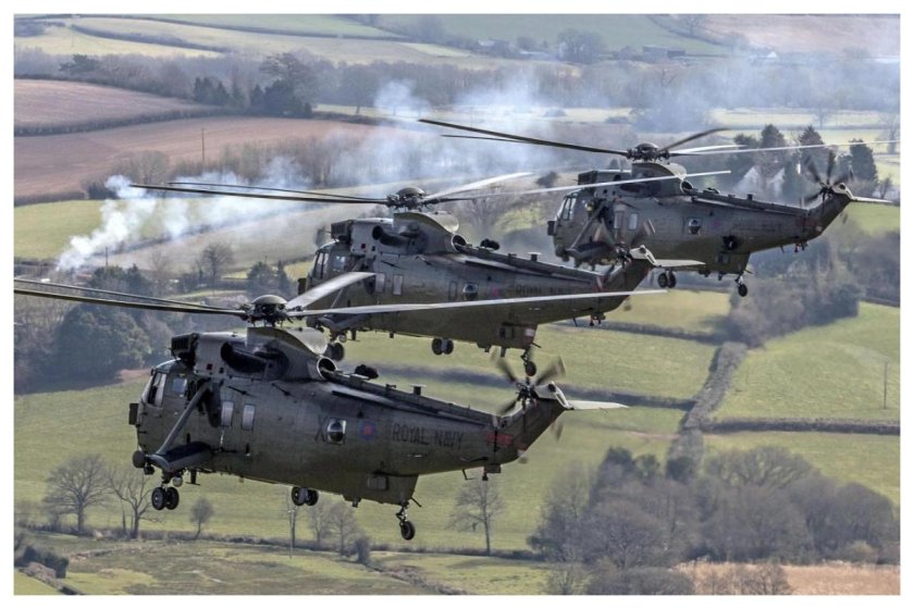 Вертолет Сеа Кинг