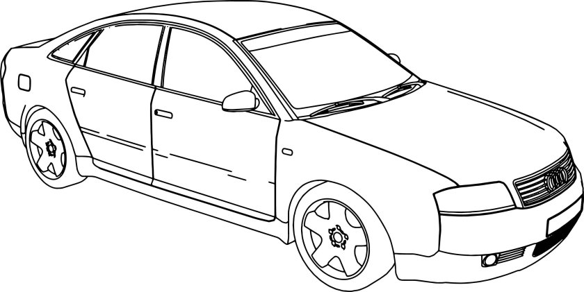 Машина Ауди а4