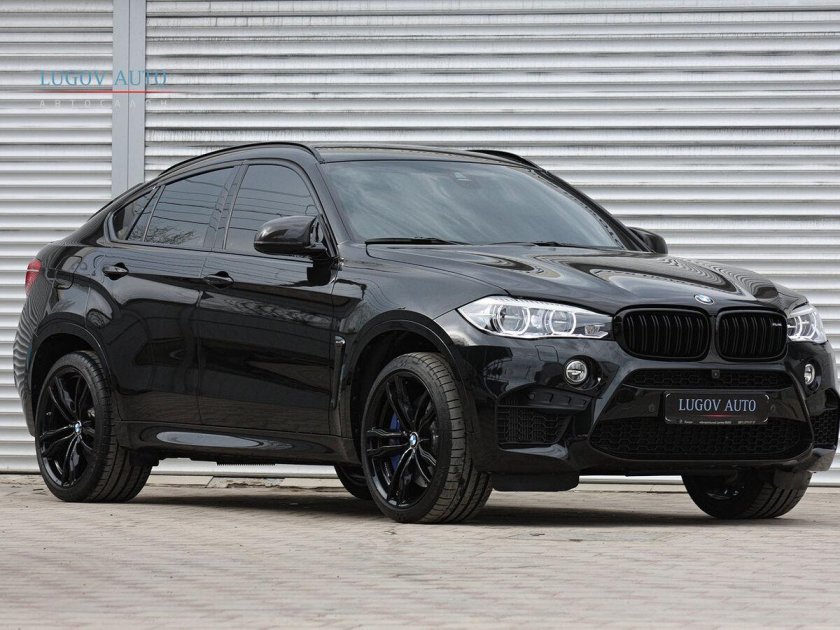 BMW x6m 2017 Black
