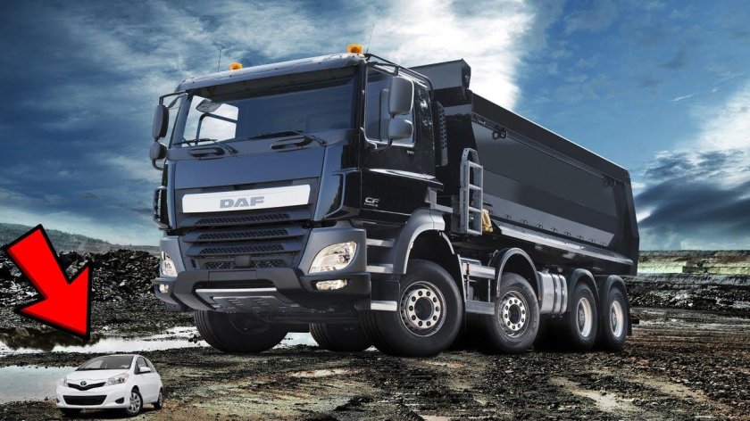 Самосвал DAF CF 8x4