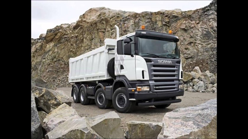 Грузовик Скания самосвал