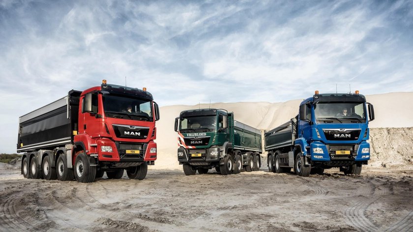 Самосвал man TGS