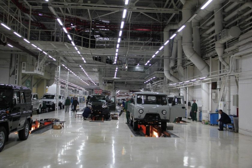 Завод УАЗ В Ульяновске