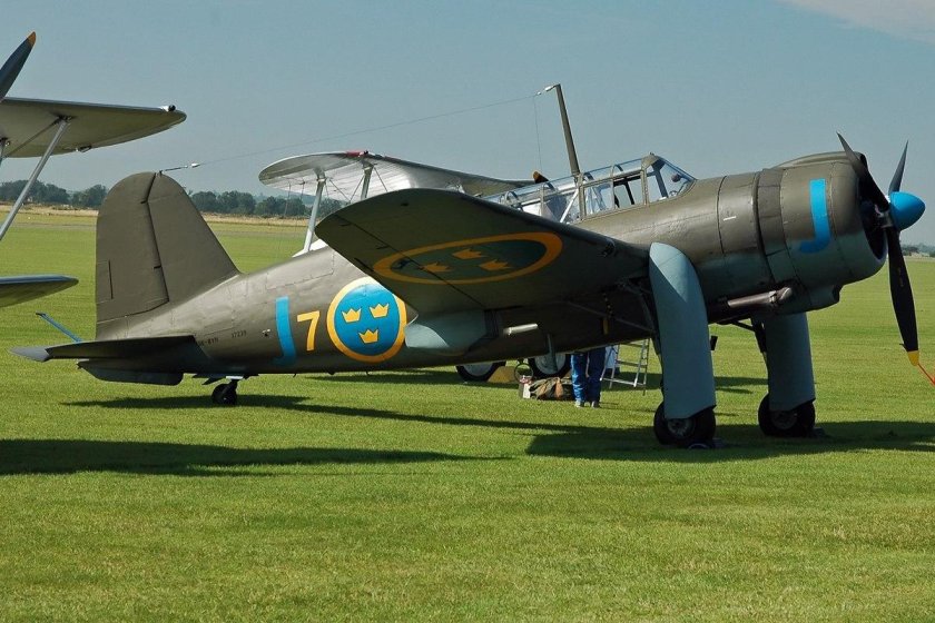 Saab b-5 ‘swedish dive bomber’
