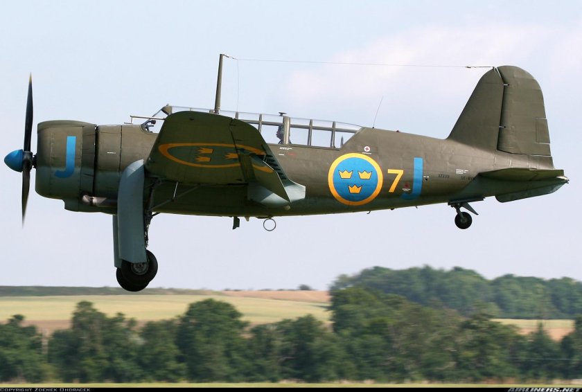 Saab b-5 ‘swedish dive bomber’