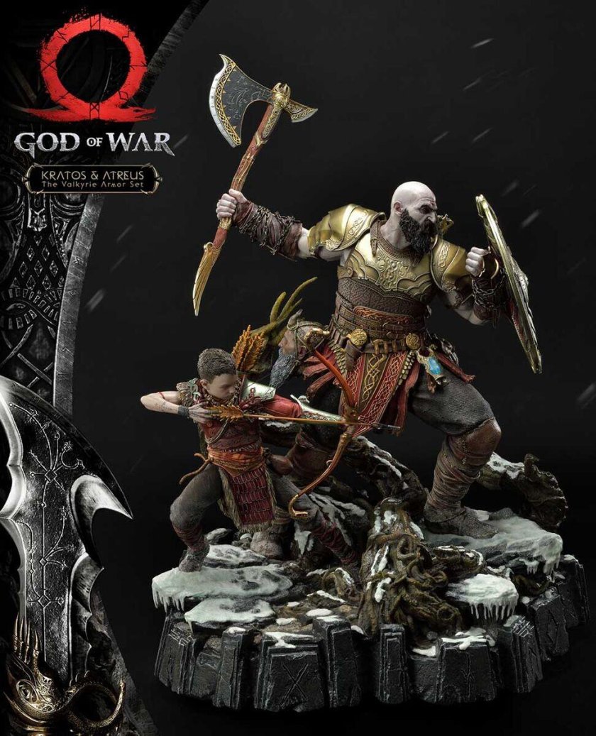 Кратос в броне