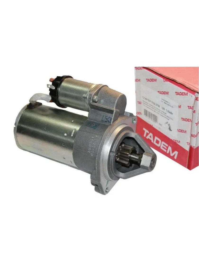 Стартер ВАЗ-2101-2107,2121,2123 редукторный 1.55КВТ КЗАТЭ (ЗИТ)