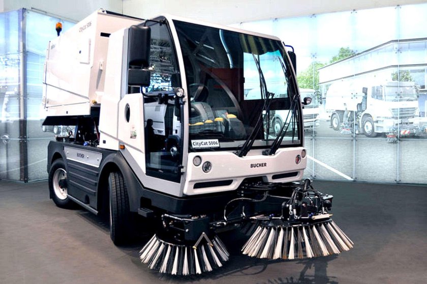 Bucher CITYCAT 1000 управление