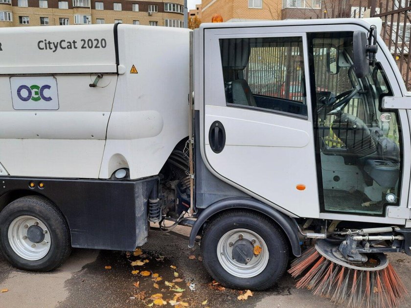 Подметально-вакуумная машина вкм-2020