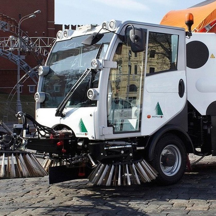 Подметально-вакуумная машина вкм-2020