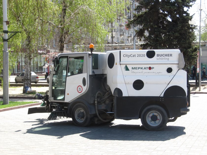 Bucher CITYCAT 2020 пульт управления