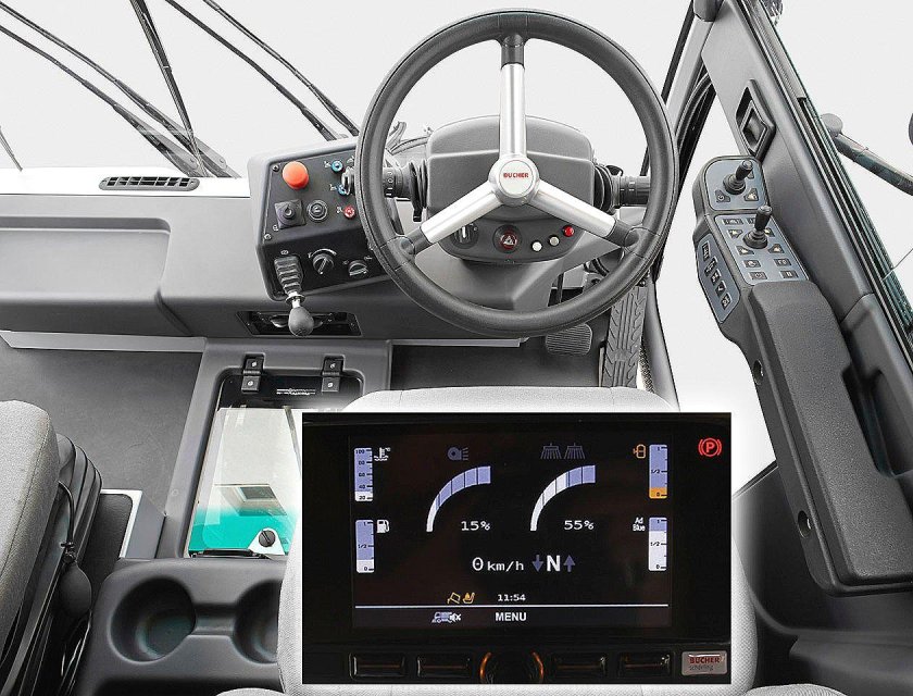 Bucher CITYCAT 2020 пульт управления