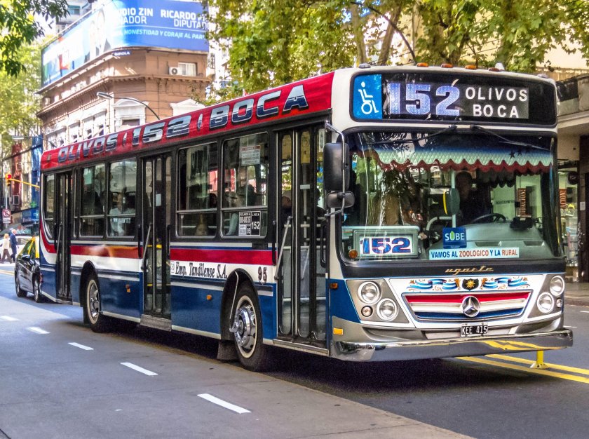 Автобусы в Буэнос Айресе
