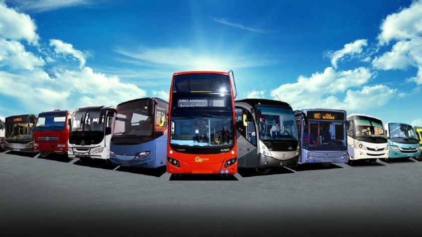 Автобус баннер